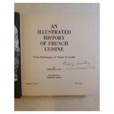 Vintage Picture Books of Travel Abroad, History of French Cuisine, and Masterpieces of Italian Art