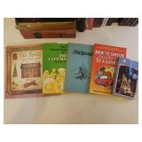 Vintage Novels, Humor Paper Back Books, Old Dictionaries, and Faith Based Reading