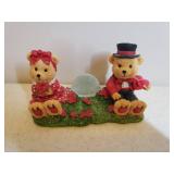 Ceramic and Resin Christmas & Valentines Bear Figurines/Decor