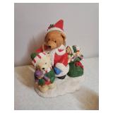 Ceramic and Resin Christmas & Valentines Bear Figurines/Decor