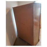 Large Carved Wood Chest of Drawers - 36in W x 19in D x 55in T - Matches Lot