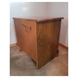 Wood 2 Drawer Night Stand - 22.5in W x 16in D x 22in T - Matches Lot