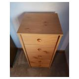 5 Drawer Cabinet - 16.5in W x 16in D x 39.5in T