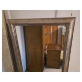 2 Over Door Hanger Wardrobe Mirrors - Largest is 17.5in W x 53.5in T