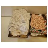 Afghan, Throw Blanket, and Various Queen Sheet Sets