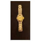 3 Ladies Metal Strap Wrist Watches: Citizen with Mother of Pearl Face, Invicta with Crystal Bezel, and Jules Jurgensen with Date Dial