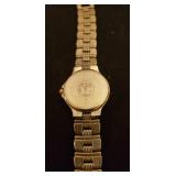 3 Ladies Metal Strap Wrist Watches: Citizen with Mother of Pearl Face, Invicta with Crystal Bezel, and Jules Jurgensen with Date Dial