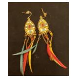 Large Lot of Vintage Ladies Fashion Earrings