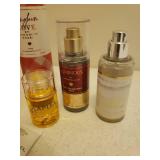 Bath & Body Works Fragrance Mists, Modern Muse by Estee Lauder Perfume, Olaplex No. 7 Bonding Oil & No. 9 Hair Serum