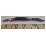 Vintage SCHRADE "Old Timer" Double Blade Pocket Knife - 6in L Full Open