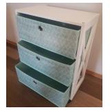3 Drawer Rolling Cabinet