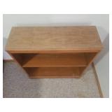 Wood Bookshelf - 30in W x 10.5in D x 30in T - in Basement - Bring Help!