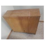 Wood Bookshelf - 30in W x 10.5in D x 30in T - in Basement - Bring Help!