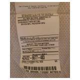 Pro Comfort Collection - Bremerton - Full Size Mattress & Box Springs - With Metal Frame & Foam Topper - in Basement - MUST BRING HELP TO MOVE/LOAD!