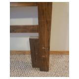 Carved Oak Queen Size Headboard - Matches Lots #1178-1180 - in Basement - Bring Help!