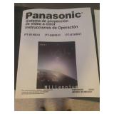 Panasonic CinemaVision Television with Remote & Manual - LARGE & HEAVY - in Basement - MUST BRING HELP TO MOVE!