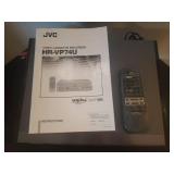 JVC Video Cassette Recorder HR-VP74U - with Remote & Manual - in Basement
