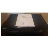 Sony Stereo Cassette Deck with Manual - in Basement