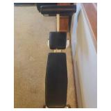 KEYS Fitness Strength Trainer FID-2 Adjustable Weight Bench & Healthdisc Weightlifting Course Book - in Basement BRING HELP!