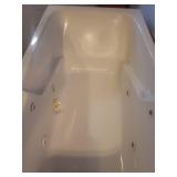 New Unused Hydro Massage Whirlpool Tub - SeaWave 5 - 32in W x 60in L - Complete with Pump - HEAVY - IN BASEMENT - BRING HELP TO MOVE/LOAD!