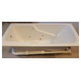New Unused Hydro Massage Whirlpool Tub - SeaWave 5 - 32in W x 60in L - Complete with Pump - HEAVY - IN BASEMENT - BRING HELP TO MOVE/LOAD!