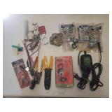 Current Probe, Battery Charger, NIP Set Screw Connectors, Crimping Tools & Wiring Connections