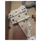 Hinges, Copper Pipe Fittings, Chain Hooks and Gate Closure