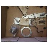 Hinges, Copper Pipe Fittings, Chain Hooks and Gate Closure