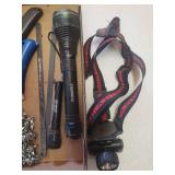 Light Duty Chain, Box Knives, and Work Lights/Flashlights