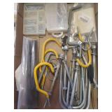 Hanger Hooks, U-Bolts, Screw Sets. NIP Gate/Door Pulls, and NIP Threaded Pipe