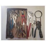 Vice Grips, Small Hand Tools, Large Lock Wrenches and Allen Wrenches