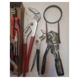Vice Grips, Small Hand Tools, Large Lock Wrenches and Allen Wrenches