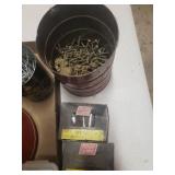 Large Lot of Nails, Screws, and Zip Ties
