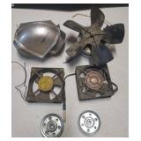 Electric Fans, Fly Wheels, and Aluminum Elbow Duct