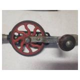 Hand Drill and Various Drill Bits