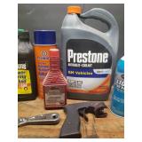 Auto Fluids, Cleaners, Oil, and Spray Lubricants