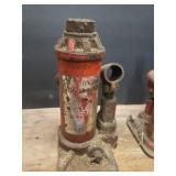 Bottle Jacks, Distributor Cap, Rotor, and Oil Pump