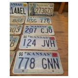 Large Collection of License Tags