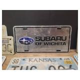 Large Collection of License Tags