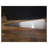 4 Hand Saws & C Clamp