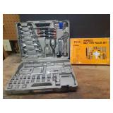 Hand Tool Set in Case & 46-Piece Bolt Type Puller Set - NIB