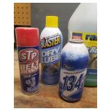 Auto Fluids, Lubricant, Refrigerant, & Spray Top Coat