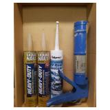 Craftsman Professional 30Ft Shop/Work Light, Liquid Nails, RV Roof Sealant, and Applicator Gun