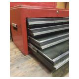 Craftsman 6 Drawer Locking Metal Tool Chest/Cabinet - With Hinged Top - 26in W x 12in D x 16in T Closed