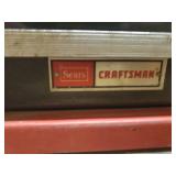 Craftsman 6 Drawer Locking Metal Tool Chest/Cabinet - With Hinged Top - 26in W x 12in D x 16in T Closed