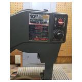 Craftsman 10in Motorized Band Saw with Extra Blade - Works