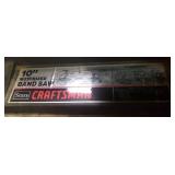 Craftsman 10in Motorized Band Saw with Extra Blade - Works