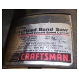 Craftsman 10in Motorized Band Saw with Extra Blade - Works