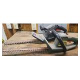 2 Black & Decker Electric Hedge Trimmers - 16in & 17in