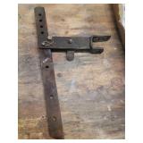 Riding Mower Implement Bar, Pipe Joints/Connectors, 2 Hole Straps, Metal Shelf Brackets, L-Brackets, and Cooler with Grass Seed